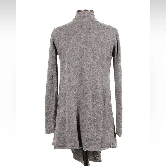 Barefoot Dreams Grey Cozy Chic Lite Knit Wrap Cardigan Size S/M Small Medium - Picture 2 of 2